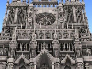 cathedral 3D Model