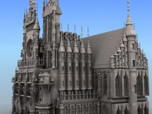 cathedral 3D Model