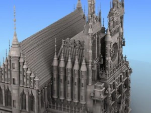 cathedral 3D Model