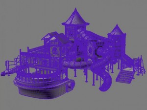 playground set Modelo 3D
