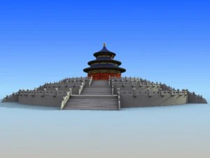 temple of heaven 3D Model
