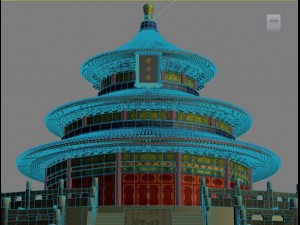temple of heaven 3D 모델