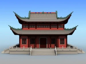 chinese architecture 07 3D Model