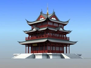 chinese architecture 08 3D Model