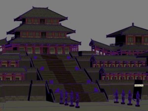 chinese architecture 09 3D Model