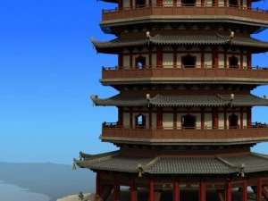 chinese architecture 10 3D Model