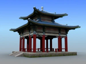 chinese architecture 11 3D Model