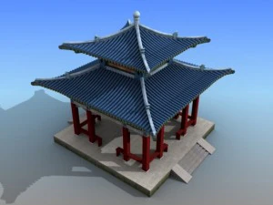 chinese architecture 11 3D Model
