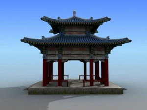 chinese architecture 11 3D Model