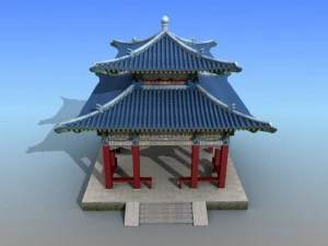 chinese architecture 11 3D Model