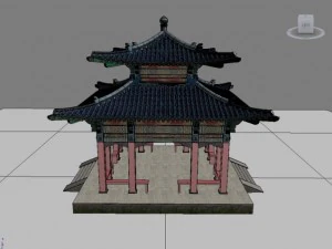chinese architecture 11 3D Model