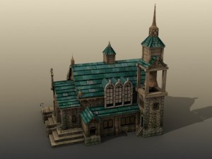 church 3D Model