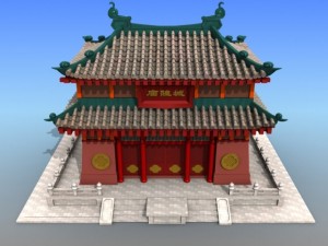 chinese architecture 12 Modelo 3D