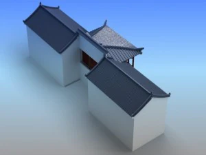 chinese building 13 3D Model