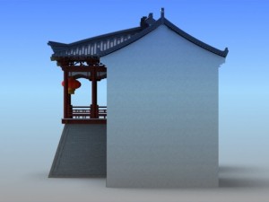 chinese building 13 Modelo 3D