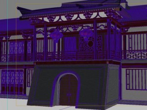 chinese building 13 Modelo 3D