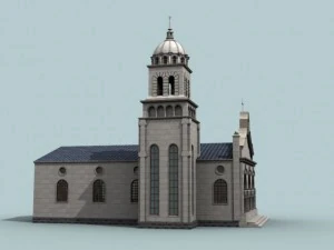 church 01 3D Model
