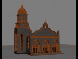 church 01 3D Модель