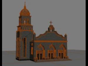 church 01 3D Model