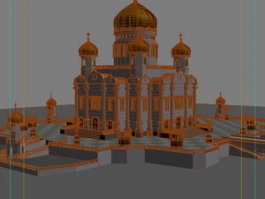 islamic buildings 3D 모델