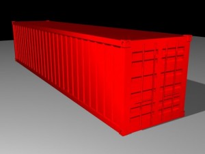container 40 3Dモデル