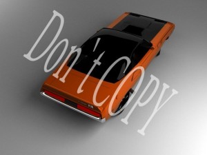 dodge challenger 1970 3D Model
