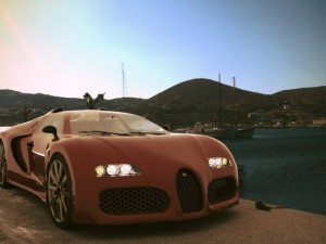 bugatty veyron Modèle 3D
