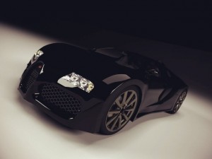 bugatty veyron Modèle 3D