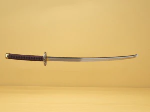 japanese katana - high poly 3D Model