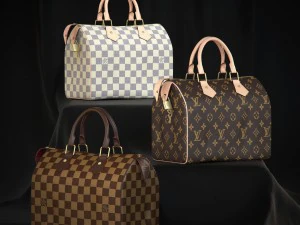 louis vuitton speedy 25 bag 3D Model
