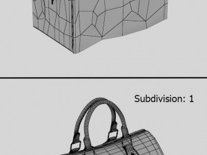 louis vuitton speedy 25 bag 3D 모델