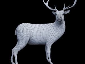 the forest deer 3D Model