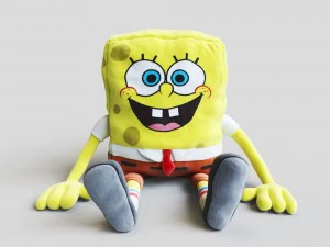 soft toy spongebob squarepants 3D Model