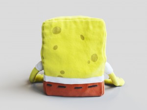 soft toy spongebob squarepants 3Dモデル