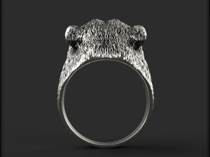 bear ring 3D प्रिंट मॉडल