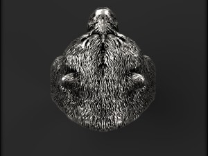 bear ring 3D प्रिंट मॉडल