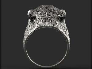 bear ring 3D प्रिंट मॉडल