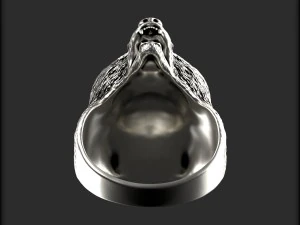 bear ring 3D Print Model