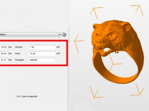 bear ring 3D Print Model