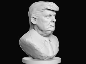 donald trump 3d print model 3D Принт Модель
