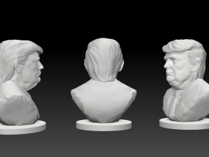 donald trump 3d print model 3D Принт Модель