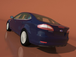F0rd Mondeo 4 2007 3D 模型