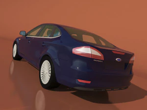 F0rd Mondeo 4 2007 3D Model
