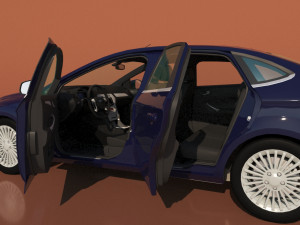F0rd Mondeo 4 2007 3D 模型