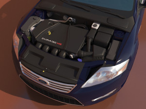 F0rd Mondeo 4 2007 3D 模型