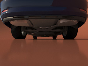 F0rd Mondeo 4 2007 3D 模型