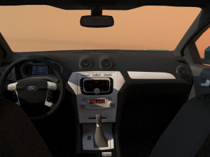 F0rd Mondeo 4 2007 3D 模型