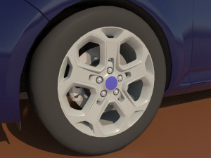 F0rd Mondeo 4 2007 3D 模型