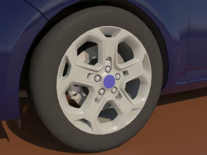 F0rd Mondeo 4 2007 3D Model
