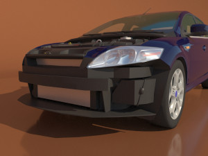 F0rd Mondeo 4 2007 3D 模型